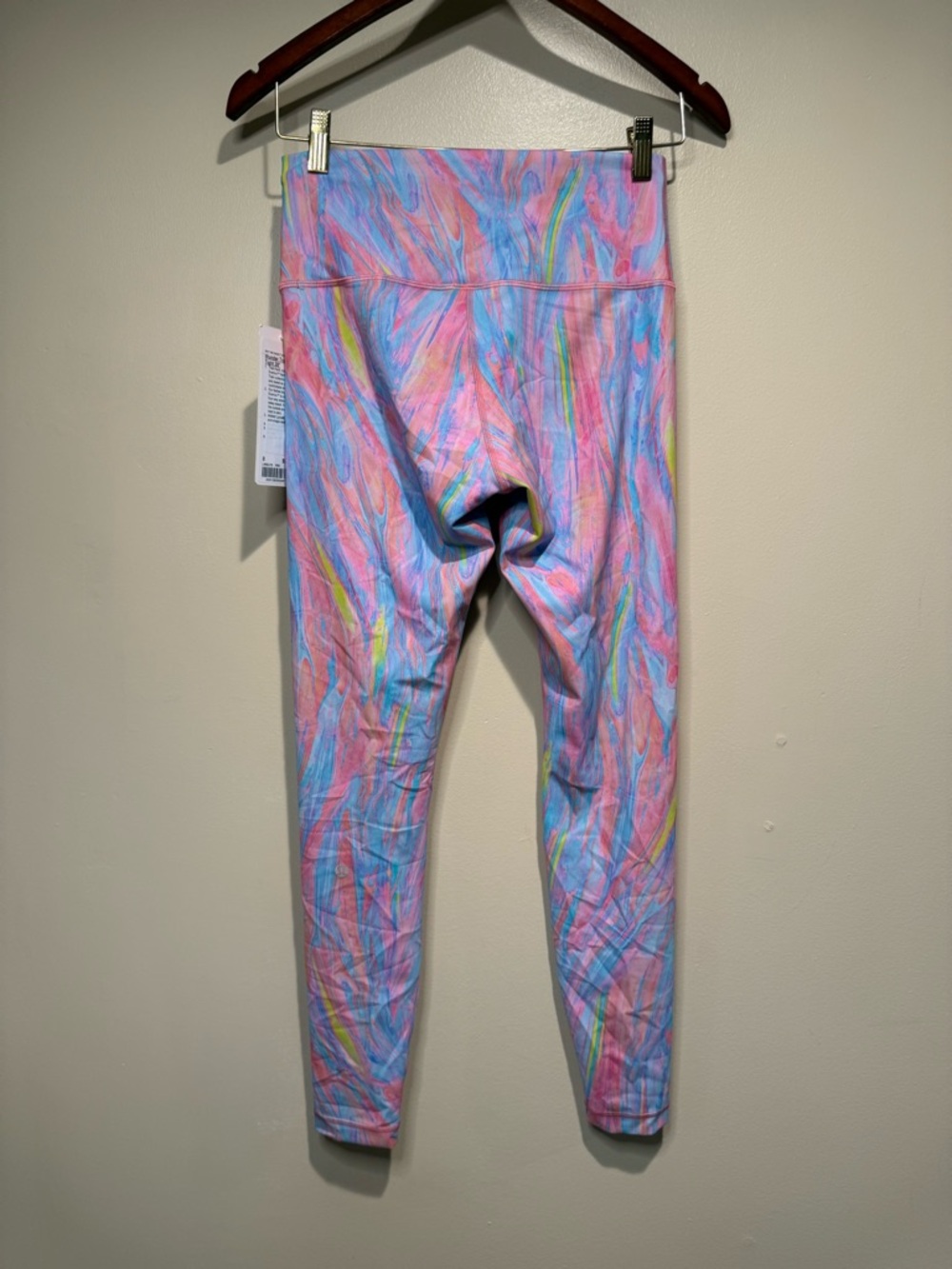 NWT Lululemon Wunder Train High-Rise Tight 28” Prism Marble Multi Size 8 - Picture 9 of 10
